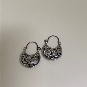 Brighton silver earrings